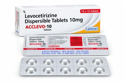 Levocetirizine 10mg dispersible tablets