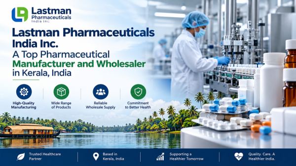 Lastman Pharmaceuticals India Inc.: A Top Pharmaceutical Manufacturer and Wholesaler in Kerala, India