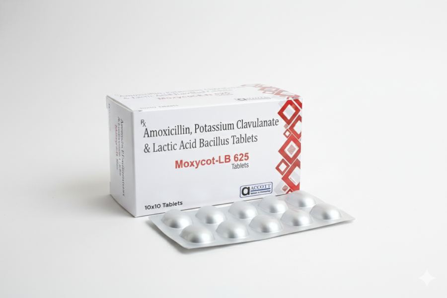 MOXYCOT-LB 625 TAB