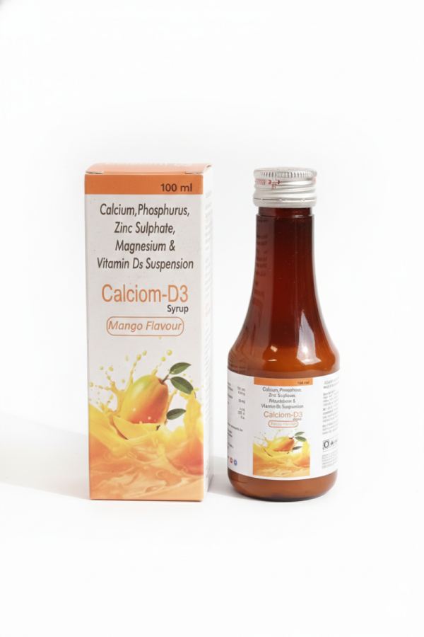 CALCIOM-D3 100ML SYRUP