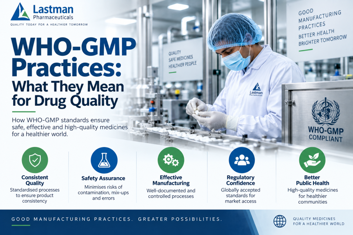 Quality control laboratory illustration