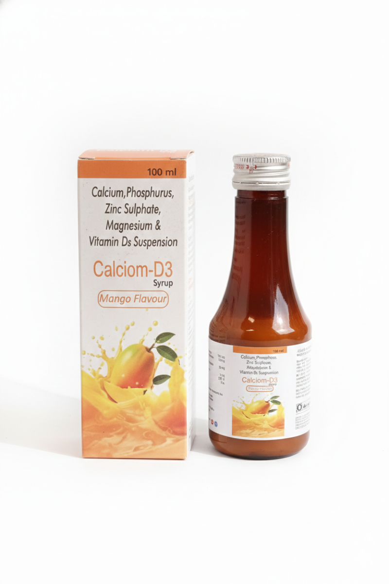 CALCIOM-D3 100ML SYRUP