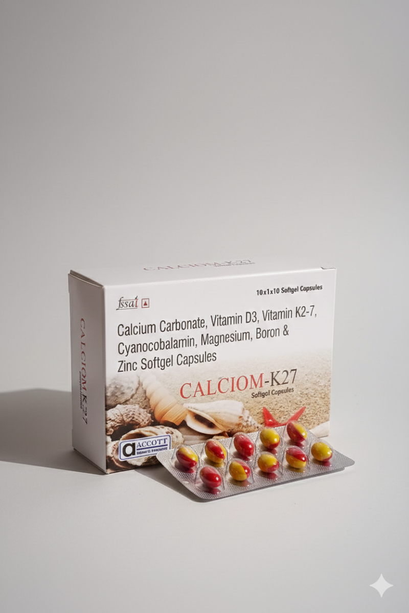 CALCIOM-K27 SOFTGEL CAPSULE